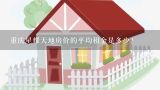 重庆星耀天地房价的平均租金是多少?