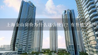上海金山房价为什么这么便宜？有升值空间吗？